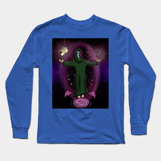 Black Man Magic Long Sleeve T-Shirt by BossGkart